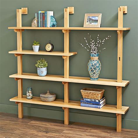 Built To Fit Stand Up Shelving Plan From Wood Magazine