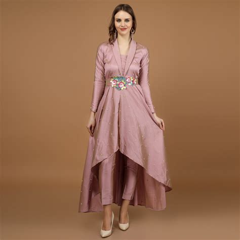 Indo Western Long Dress Atelier Yuwaciaojp