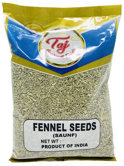 Taj Premium Indian Fennel Seeds Saunf 42953 Usa