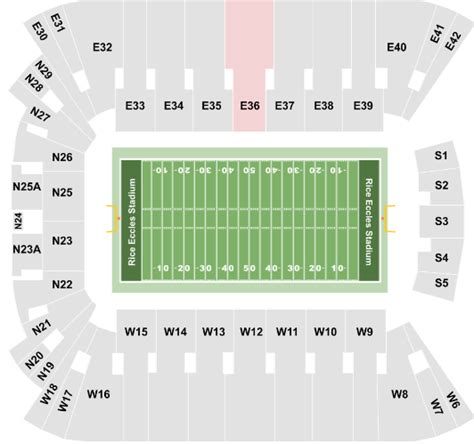 Rice Eccles Stadium Tickets With No Fees At Ticket Club