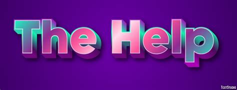 The Help Text Effect And Logo Design Movie