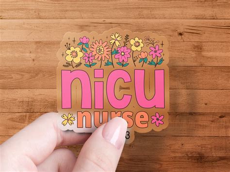 Nicu Nurse Sticker Neonatal Icu Nurse Tshirt Nicu Nurse