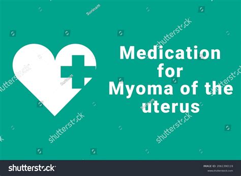 Myoma Uterus Disease Concept Myoma Uterus Stock Illustration 2061390119