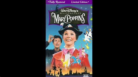 Opening To Mary Poppins Vhs Youtube