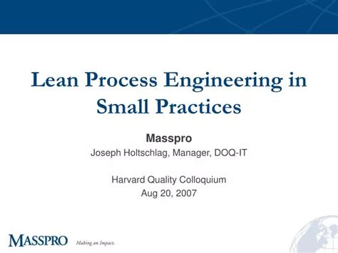 Ppt Lean Process Engineering In Small Practices Powerpoint