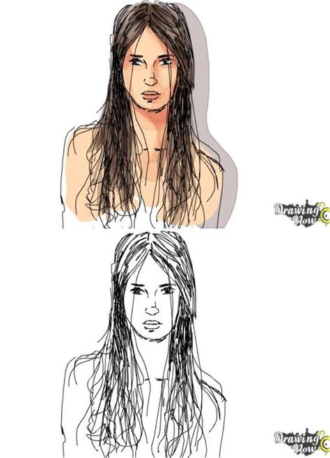 25 Easy Hair Drawing Ideas How To Draw Hair Blitsy