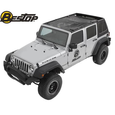 Bikini Top Targa Style Bestop Para Jeep Wrangler Jk Unlimited