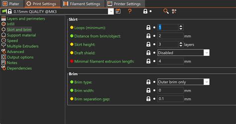 Skirt And Brim Prusa Knowledge Base