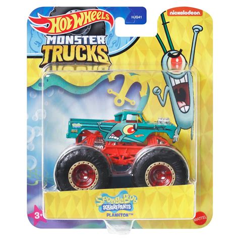 Hot Wheels Monster Trucks Entertainment Scale Vehicle Mix Case Of