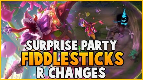 Surprise Party Fiddlesticks Skin Ultimate Changes Preview League Of