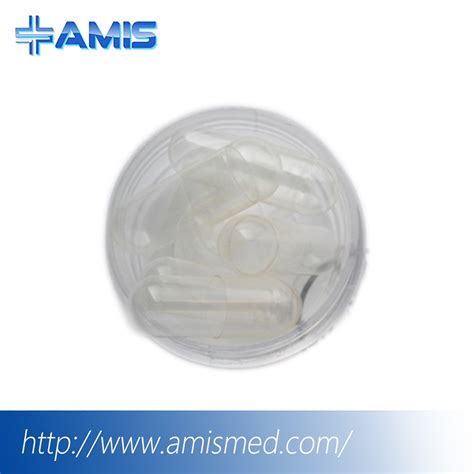 Enteric Coated Hpmc Hollow Capsule Size 0 Clear Color Joined Capsule