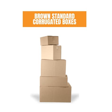 15 X 11 X 8 Corrugated Boxes Ect 32 Kraft Shippingmovingpacking Box