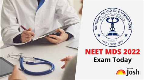 Neet Mds 2022 Exam Today Know Exam Day Guidelines Instructions For Candidates Here Education