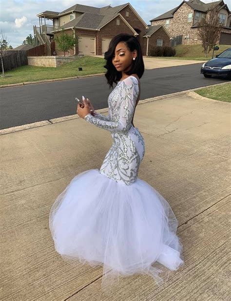 Black Girls Prom Outfits Wedding Dress Evening Gown Black Girls