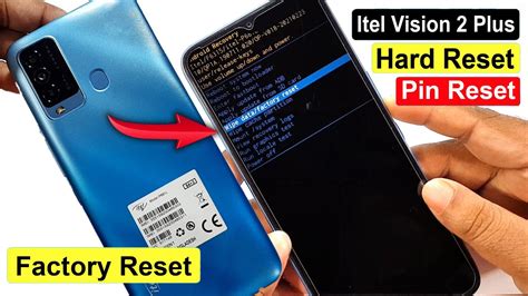 Itel Vision 2 Plus Hard Reset Itel Vision 2 Pattern Unlock And Factory Reset Youtube