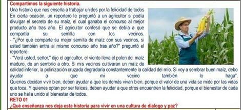 Qu Ense Anza Nos Deja Esta Historia Para Vivir En Una Cultura De