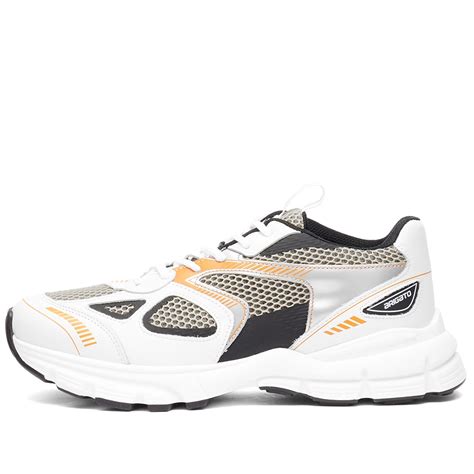 Axel Arigato Marathon Runner Sneaker White Black Orange End Us