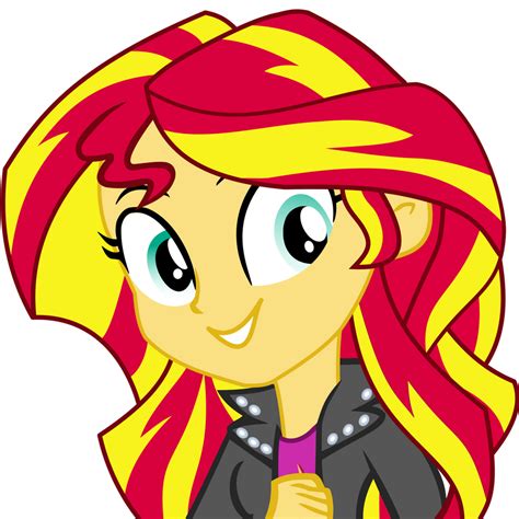 [MLP] Sunset Shimmer Vector by AnonimowyBrony on DeviantArt