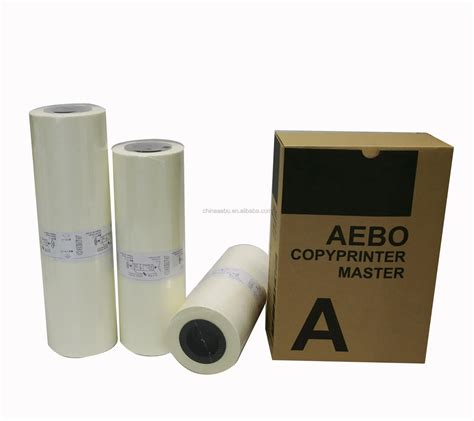 Aebo Factory Compatible Rz Rv A3 Digital Duplicator Master Roll For