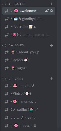 Cute Pink Aesthetic Discord Server Template Etsy