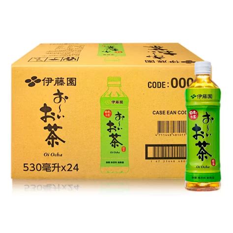 Ito En 伊藤園 綠茶 530毫升 X 24瓶 X 50箱 198270｜costco好市多必買推薦