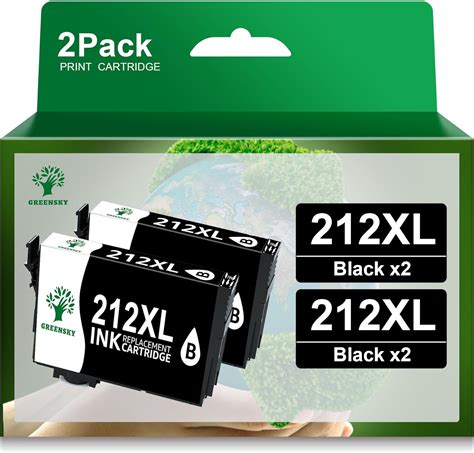 Amazon GREENSKY 212XL Ink Remanufactured For Epson 212 Ink