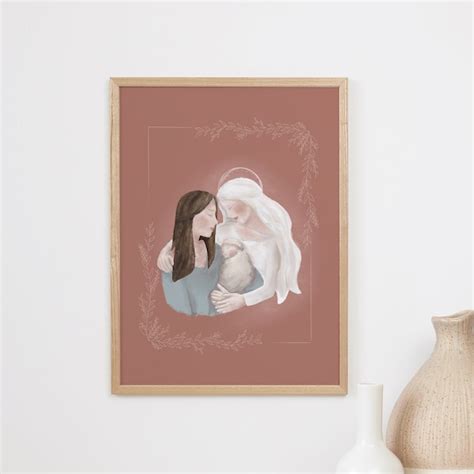 Heavenly Mother Art Etsy