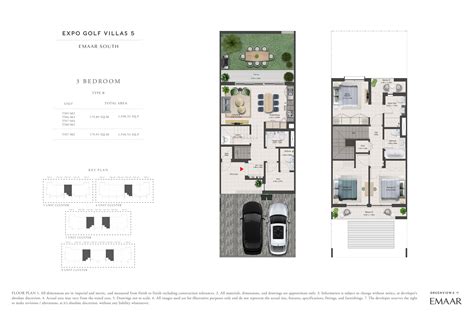 Floor Plans Expo Golf Emaar South By Emaar