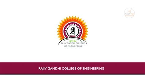 Rajiv Gandhi College Of Engineering Invited Applications From Eligible