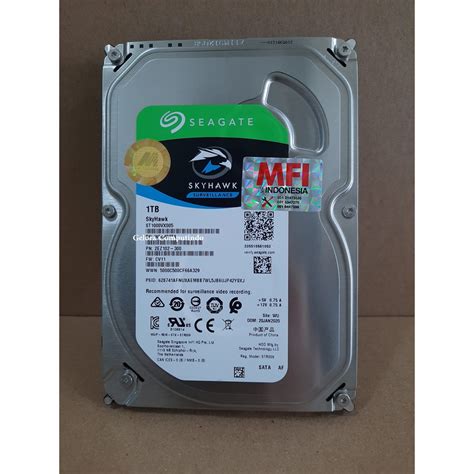 HDD CCTV Seagate Skyhawk 1TB MFI Ori Shopee Thailand