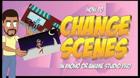 How To Create And Change Scenes In Anime Studio Moho Pro Youtube