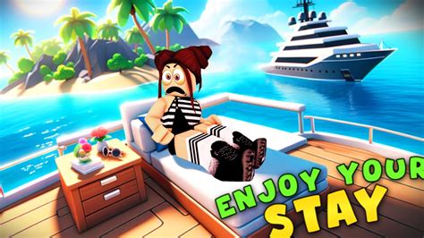 Okyanusta Tekne Kazasi Yaptim Roblox Tropical Resort Tycoon Youtube