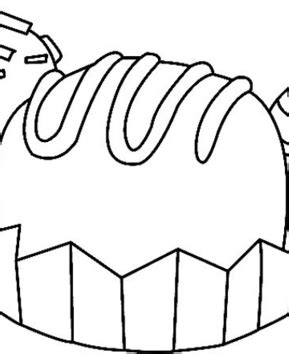 Coloriage Coloriages divers Gâteau 14 10 Doigts