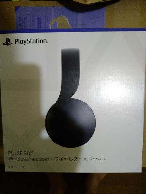 新品未開封 Pulse 3d ワイヤレスヘッドセット ミッドナイトブラック Cfi Zwh1j 01 Ps5 Ps4｜paypayフリマ