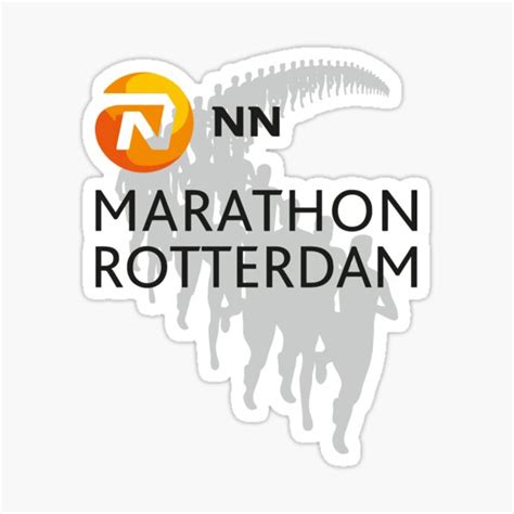 Rotterdam Marathon Sticker By Wondercreep Redbubble