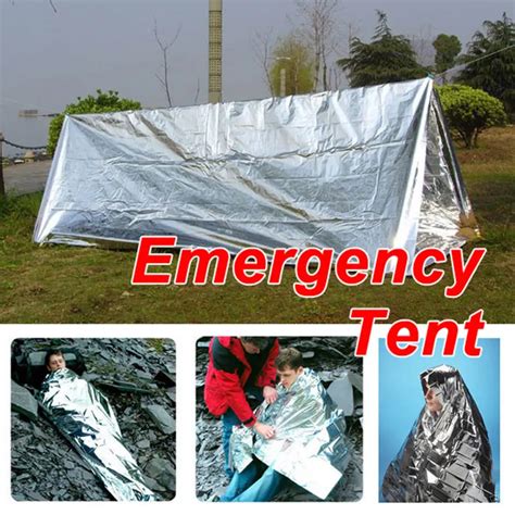 Sporting Outdoor Tents Emergency Tent Tube Survival Camping Shelter ...