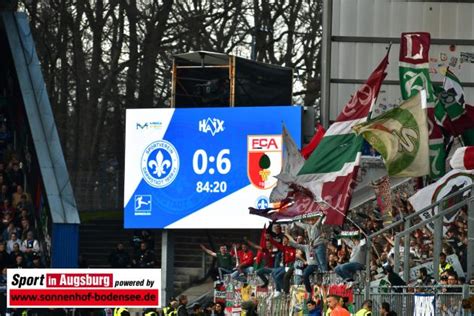 Fotos Galerie Gästefans SV Darmstadt 98 FC Augsburg 02 03 2024