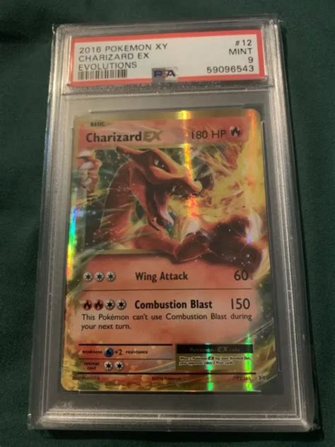 Charizard Ex Xy Evolutions Holo Rare Psa Pokemon Card