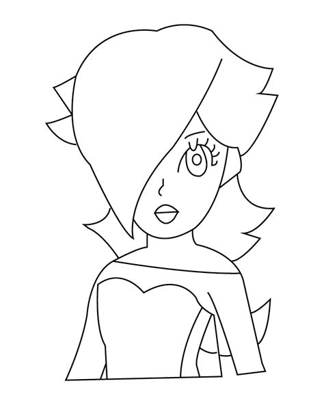 Rosalina Coloring Pages Coloring Page