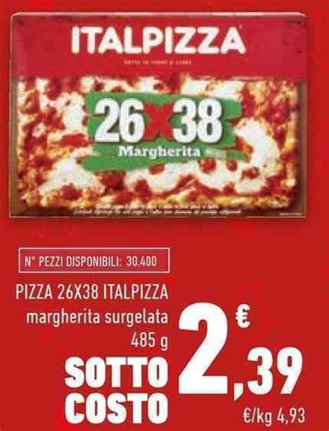 Pizza X Italpizza Margherita Surgelata G Offerta Di Conad