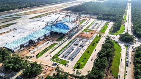 Así luce el aeropuerto de Tulum a días de ser inaugurado