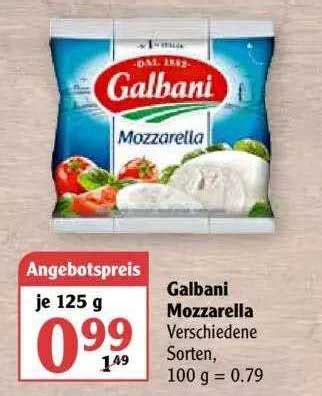 Galbani Mozzarella Angebot Bei Globus Prospekte De