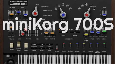 MinKorg 700S Synthesizer No Talking YouTube