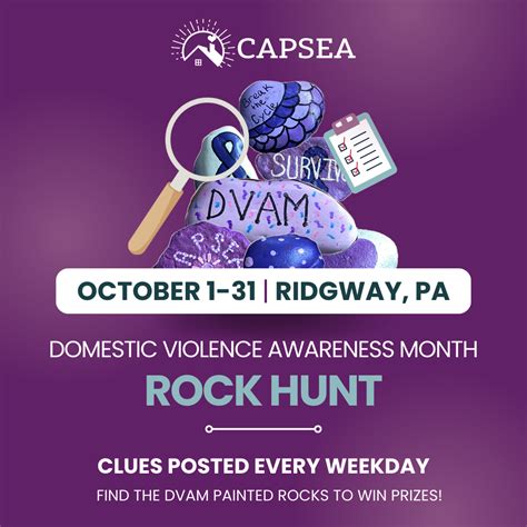 October Is Domestic Violence Awareness Month Spread Hope With Capsea 💜