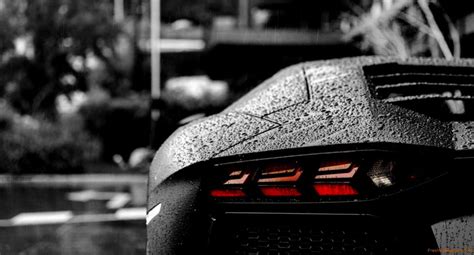 Lamborghini Aventador Black Hd Wallpaper