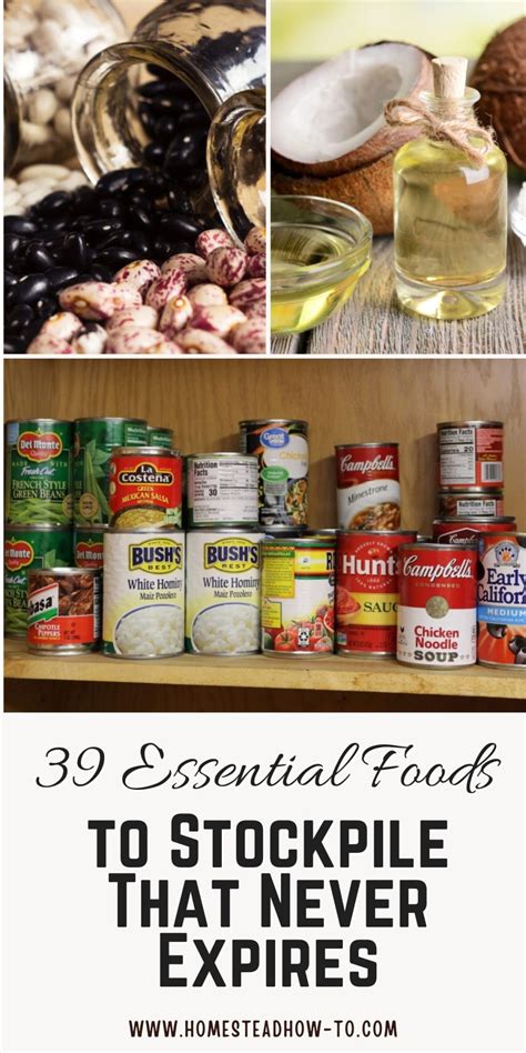 Essential Foods To Stockpile That Never Expires