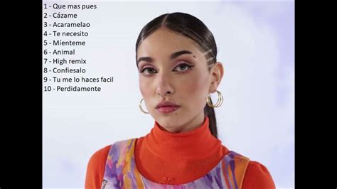 María Becerra Éxitos Enganchado con las mejores canciones YouTube