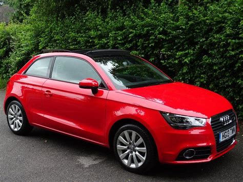 2013 13 Audi A1 14 Tfsi Sport 3dr Panoramic Roof Misano Red In