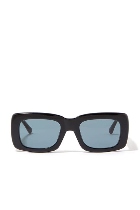 Buy The Attico X Linda Farrow X Attico Marfa Rectangular Sunglasses For