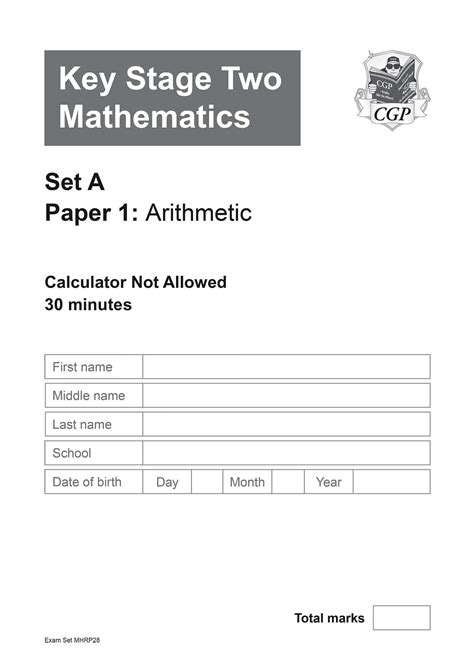 Ks2 Maths Sats Practice Papers Pack 4 For The 2025 Tests With Free Online Extras Cgp Books